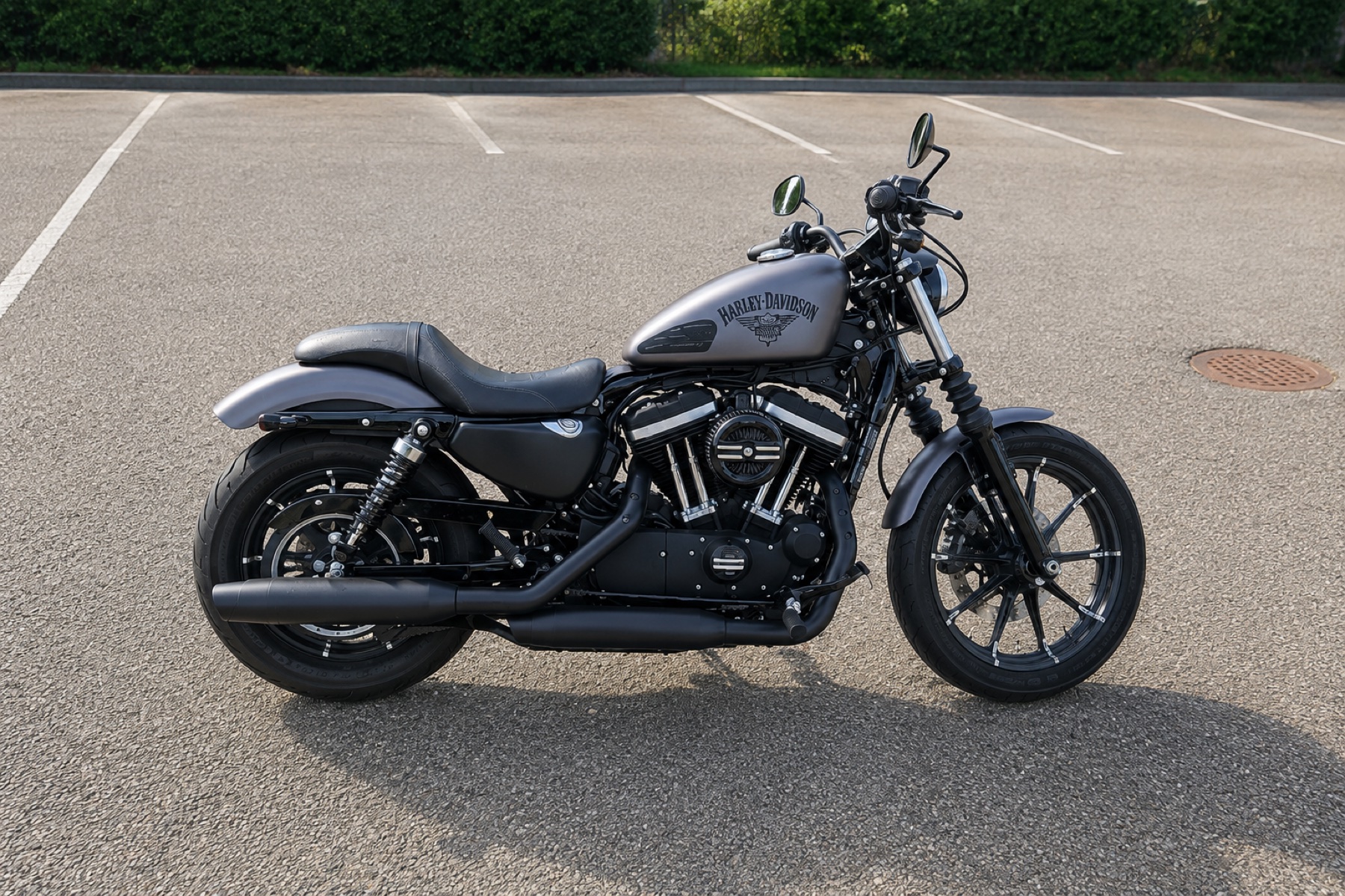 Harley-Davidson Iron 883, Right profile